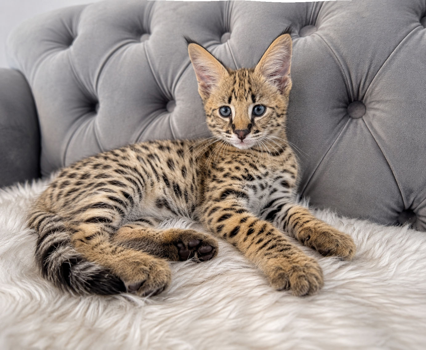 Orion, F1 Savannah kitten
