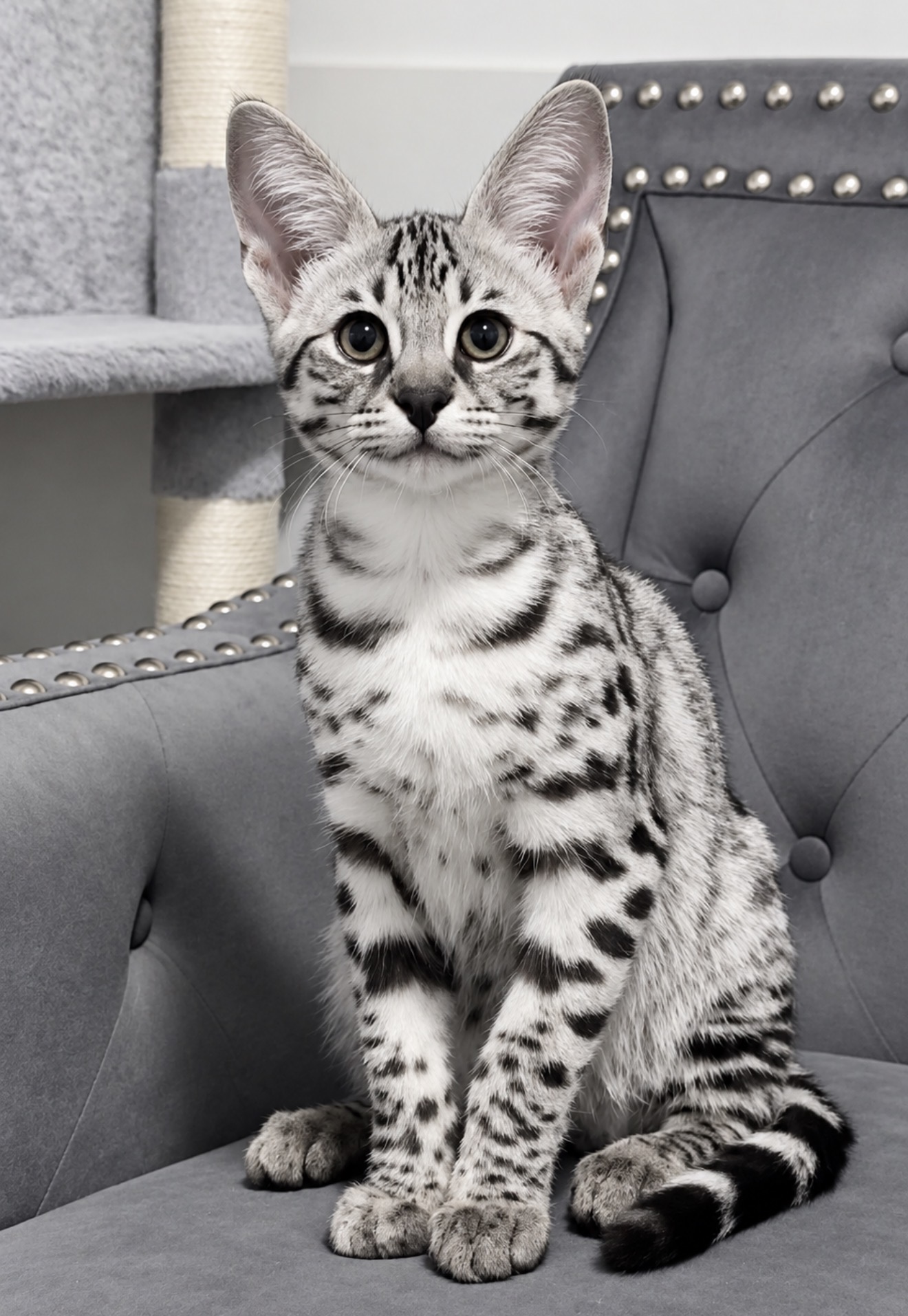 Izza, F1 Savannah kitten